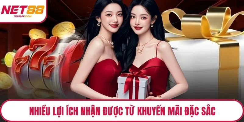 Nhiều lợi ích nhận được từ khuyến mãi đặc sắc